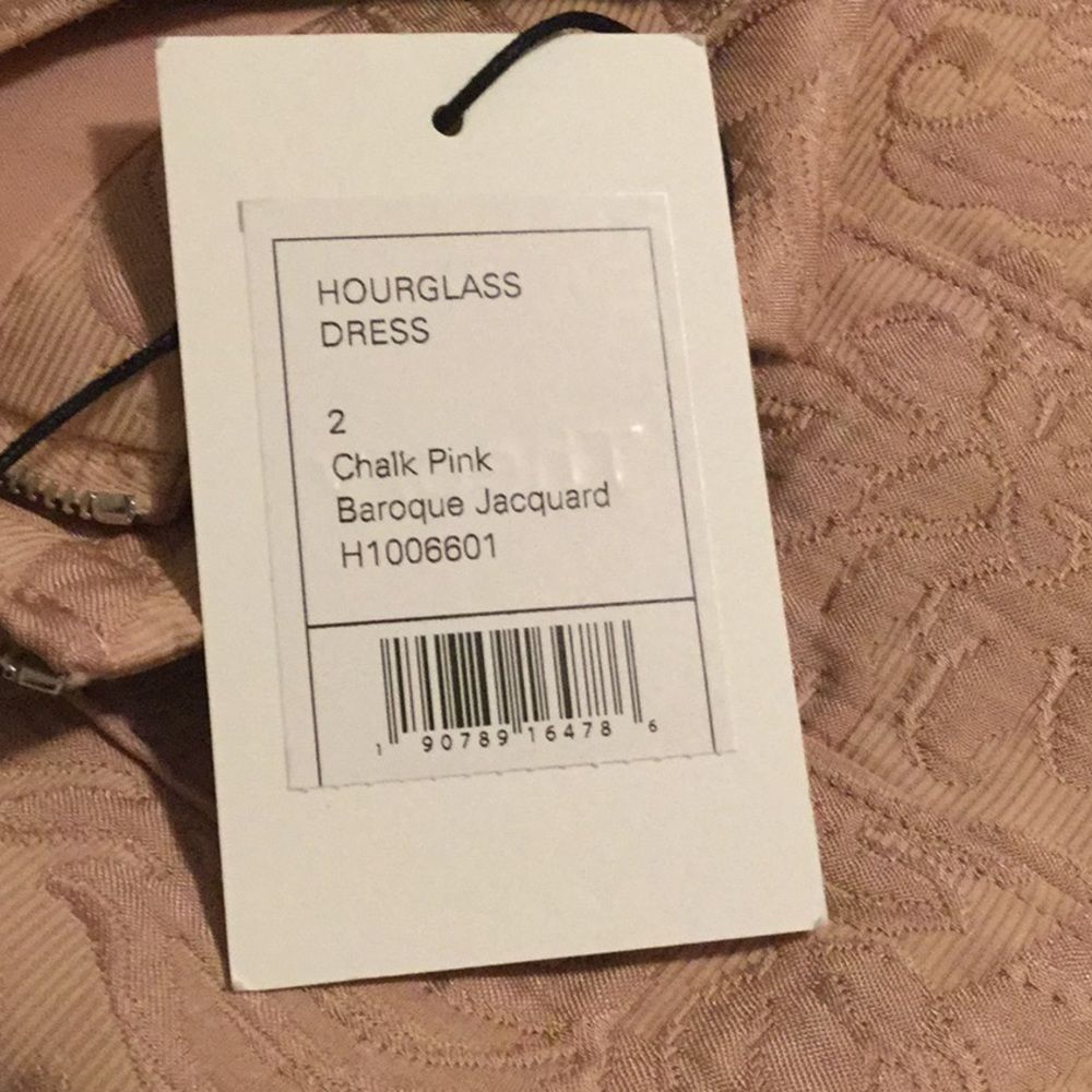 Theory Pink Baroque Sleeveless Hourglass Cocktail - Picture 5 of 8